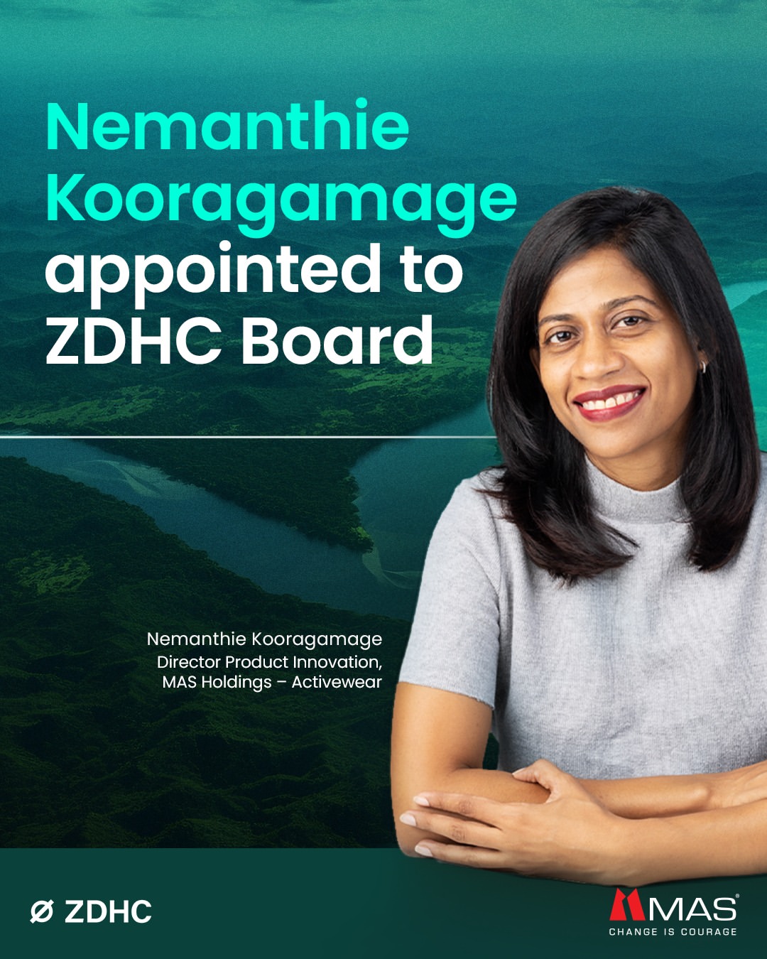 Nemanthie Kooragamage appointed to the ZDHC Board